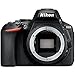 Nikon D5600 24 MP DX-Format Full HD 1080p Digital SLR Camera Body 1575B - Black (Renewed)