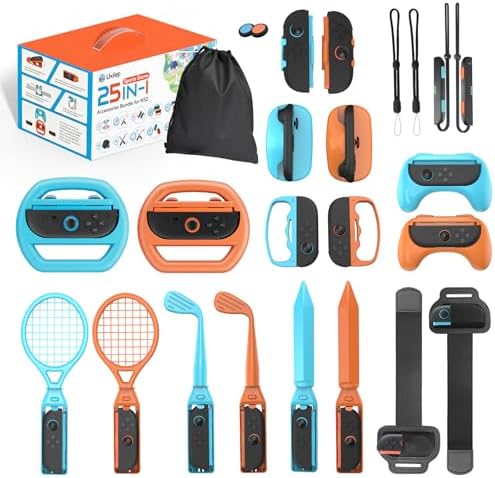 Amazon.com: Dobe - 30 in 1 Switch Sports Accessories Bundle for