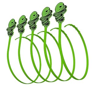 Green Gobbler Hair Grabber Drain Snake – 5 Pack (Great for Sink & Shower Clogs)