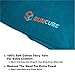 SUN CUBE Surf Poncho Changing Robe with Hood | Cotton Wetsuit Changing Towel for Surfing Beach Swim Outdoor Sports - Sea Blue