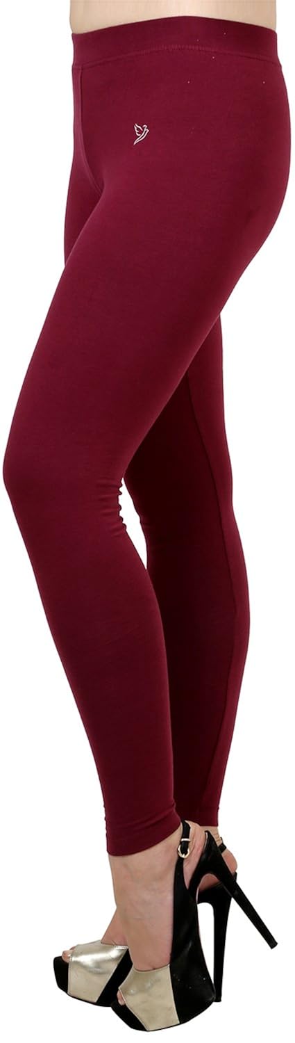 twin birds women's cotton regular fit churidar legging