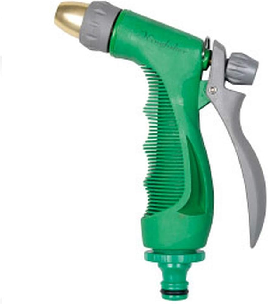 SupaGarden Adjustable Metal Spray Gun Metal Garden Hose Spray Gun Hose
