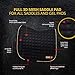 Kavallerie All Purpose 3D Mesh Pad – with Breathable Micro-Perforated Fabric and Elegant Quilted Design, Perfect for English Equestrian, Western Barrel Racing, Dressage, and Trail Ridingthumb 1