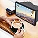 Phone Screen Amplifier,Universal 12 Inch Mobile Phone Screen Magnifier High Definition Retractable 3D Screen Amplifier Bracket Enlarged Expander for 5.5 inch Mobile Phone (Black)