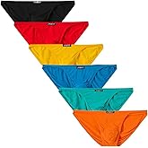 JINSHI Bikini Briefs Men Underwear Comfortable Sexy String Underpants