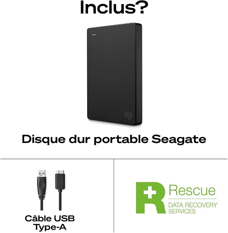 1ToDisque Dur Portable | USB 3.0 (STGX1000400)