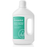 Floor Cleaning Solution Compatible with Dreame Robot Vacuum&amp;Wet Dry Vacuum | Multi-Surface Cleaner for Hardwood, Tile, LVP, Laminate, No Residue, Low Foam, Unscented (33.81 Fl Oz,1 Pack)