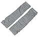 Allegra K Unisex Classic Fashion Stretch Fingerless Arm Warmers Oversleeve As shown in image Light Grey