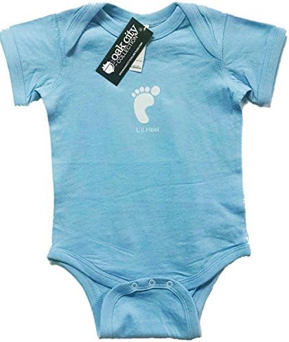 Li'l Heel Baby Onesie UNC Tarheels Bodysuit Jumper (6 months)