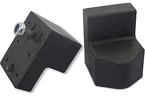 Autoacc Front Bump Stops, Lower Arm Bumpers Compatible with 01-06 Silverado Sierra 1500, 99-10 Silverado Sierra 2500 3500 HD, 95-00 Tahoe Yukon, 00-13 Suburban 2500 Yukon XL 2500 (Rubber, Pack of 2)