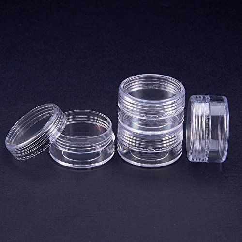 2 BENECREAT+Plastic+Container+Screw+Top+Cosmetics