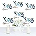 Big Dot of Happiness Boy Special Delivery - Decorations DIY Blue It's A Boy Stork Baby Shower Party Essentials - Set of 20