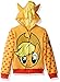 My Little Pony Little Girl's Apple Jack Costume Zip-up Hoodie Sweater, Orange/Yellow, 6X