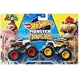 Hot Wheels Monster Trucks Donkey Kong Vs Bowser, Super Mario Demolition Doubles