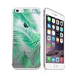 iPhone 6 / 6S Case, Deco Fairy Ultra Slim Rubber Silicone TPU Back Cover for Apple - Summer Bahama Leaf