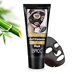Blackhead Remover Mask-Essy Beauty - Purifying Quality Black Peel off Charcoal Mask Best Mud Facial Mask Deep Pore Cleanse for Acne, Oil Control 60g