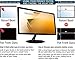 23 Inch Gold High Clarity Computer Privacy Screen Filter for Widescreen Computer Monitor – Anti-Glare – Anti-Scratch Protector Film for Data Confidentiality – 16:9 Aspect Ratiothumb 1
