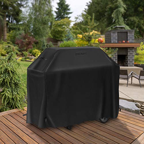 Pure Grill 72-Inch BBQ Grill Cover - Universal Fit for All Barbecue Gas Grill Brands - Heavy-Duty, Waterproof, Fade Resistant Fabric