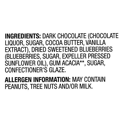 Orchard Valley Harvest Dark Chocolate Covered Blueberries, 1 Ounce(Pack