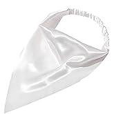 Tiosen Hair Scarf Headband, Elastic Hair Bandanas Scarf Boho Triangle Hair Scarf Non Slip Headbands Hair Scarves for Girls Caps