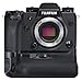 Fujifilm X-H1 Mirrorless Digital Camera w/Vertical Power Booster Grip Kit Black