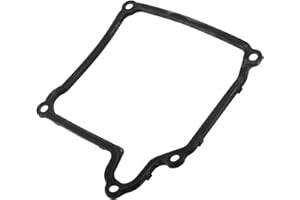 Partuto Transmission Oil Pan Gasket, Transmission Filter Gasket, for Volkswagen Golf 2010-2015, Rubber, No.02E321371E, Black 