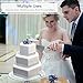 Royal Imports Diamond Sparkling Rhinestone Bling Wrap Ribbon Bulk DIY Roll - Event Decorations, Wedding Cake, Bridal/Baby Shower, Birthday, Arts & Crafts, Party Decorations - 30 Ft - 1 Roll - Silver