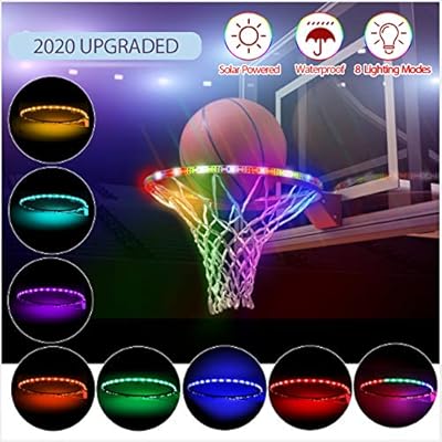 glow in the dark basketball hoop lighting kit only