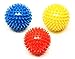 Body Back Porcupine Foot Massage Balls, Spiky Feet Massagers, Plantar Fasciitis Relief Rollers (Color May Vary)