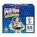 Pull-Ups Boys' Night-Time Potty Training Pants, Size 2T-3T Overnight Training Underwear (16-34 lbs), 68 Ct