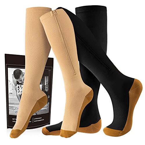 Cerpite Zipper Compression Socks