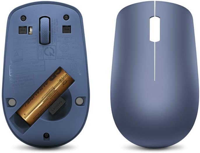 Lenovo 530 Wireless Mouse, Ambidextrous Design, Nano USB Connection, Compatible with Windows Laptops and PCs - Abyss Blue - Image 5