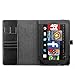 Fire HD 7 (2014 Model) Case - Poetic Fire HD 7 Case [SlimBook Series] - [SlimFit] [Professional] PU Leather Slim Folio Case for Amazon Fire HD 7 (2014 Model) 4th Gen Only - Black , Will Not Fit Fire 7