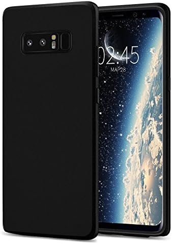 Samsung Galaxy Note 8 case,Note 8 Slim Case Black/Note 8 phone case[Slim Fit][Scratch Resistant] SLIM Note 8 Cover (2017)Matte Black