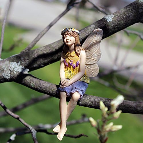 Miniature Fairy Garden Tree Hugger Cora