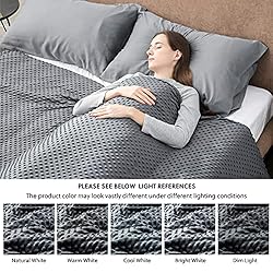 Bedsure Weighted Blanket King Size with Removable