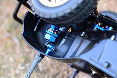 Tamiya CC01 Upgrade Parts Aluminum Adjustable Mount Use For Front Damper - 2Pc Set Gray Silver