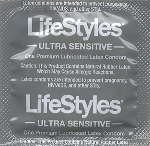 LifeStyles Ultra Sensitive Condoms, 250ct