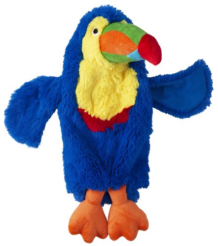 Doggles 2-Liter Toucan Dog Toy, Blue