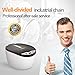 Ultrasonic Jewelry Cleaner with 5 Digital Timers, Powerful 43KHz Efficient Cleaning for Rings Retainers Watches Eyeglasses Dentures, 25 Ounces Large Capacity