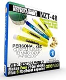 Limitless NZT-48 +Restoramones. Customized, Personalized Nootropic Performance Drink Mix. Brain Booster with Celastrus Paniculatus, CDP Choline, Uridine, BHB, Guarana. 28 Proven Effective Ingredients