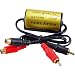 JacobsParts AFILTER-B 2-Channel RCA Stereo Ground Loop Isolator