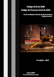 Livro Código Civil de 2002 - Código de Processo Civil de 2015 e Código Comercial