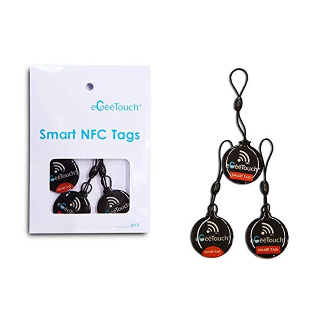 eGeeTouch NFC for All eGeeTouch Smart Locks (3 Tags/Fobs)…