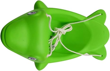 green baby swing seat