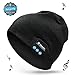 Music Beanie Wireless Hat Cap with Built-in Stereo Speakers and Microphone for Winter Sports and Outdoor Sports & Unique (Black)
