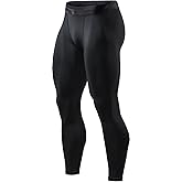 TSLA Men's Compression Pants - Cool Dry Athletic Sports Workout Running Tights Leggings Baselayer