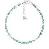 NJCRAFT Dainty Crystal Bracelet for Women – 2-3mm Faceted Bead Bracelet | Elegant Stackable Minimalist Jewelry for Everyday Wear