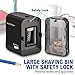 Electric Pencil Sharpener - Includes Drawing Tutorials Online Library. Portable Heavy Duty Multi Powered AC Plug in and Battery Operated. for Artist, Art Classroom, Office, Small Kids
