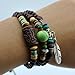 November's Chopin Unique Pendant Beads Charm Adjustable Wrap Bracelet